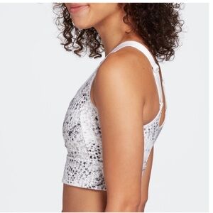 CALIA Women's Sculpt Seamed Long Line Bra Medium